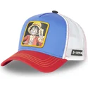 czapka-trucker-niebiesko-bialo-czerwona-monkey-d-luffy-op2-luf2-one-piece-od-capslab