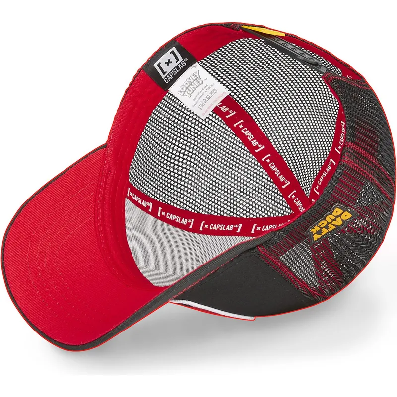 schwarze-trucker-cap-daffy-duck-da1-looney-tunes-von-capslab