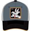 cappellino-curvo-grigio-regolabile-bugs-bunny-bu4-looney-tunes-di-capslab