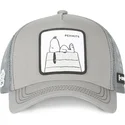 cappellino-trucker-grigio-snoopy-sn2-peanuts-di-capslab
