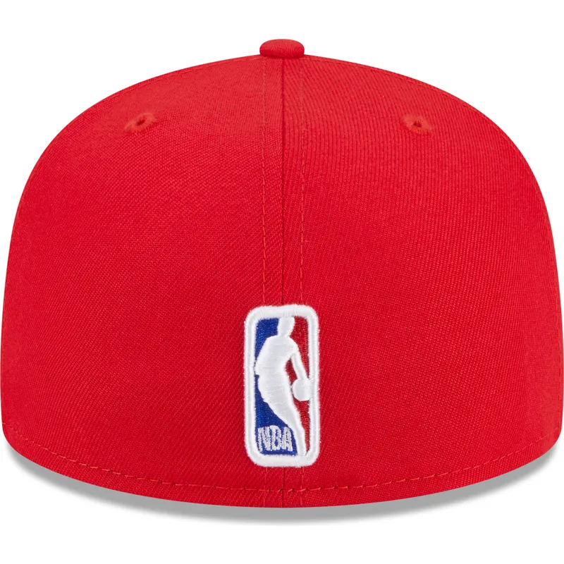cappelli-piatta-rosso-regolato-59fifty-draft-edition-2023-dei-chicago-bulls-nba-di-new-era