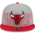 graue-und-rote-anliegende-flat-cap-59fifty-draft-edition-2023-der-chicago-bulls-nba-von-new-era