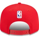 cappello-piatto-rosso-snapback-9fifty-draft-edition-2023-dei-chicago-bulls-nba-di-new-era