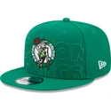 cappello-snapback-verde-piatto-9fifty-draft-edition-2023-dei-boston-celtics-nba-di-new-era