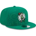 cappello-snapback-verde-piatto-9fifty-draft-edition-2023-dei-boston-celtics-nba-di-new-era
