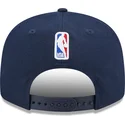 cappello-piatto-blu-navy-snapback-9fifty-draft-edition-2023-dei-memphis-grizzlies-nba-di-new-era