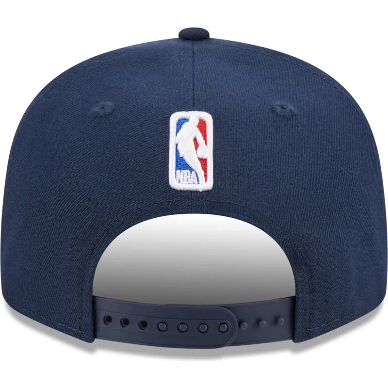 cappello-piatto-blu-navy-snapback-9fifty-draft-edition-2023-dei-new-orleans-pelicans-nba-di-new-era