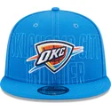 cappelli-piatta-blu-snapback-9fifty-draft-edition-2023-dei-oklahoma-city-thunder-nba-di-new-era
