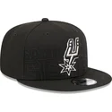 cappellino-nero-snapback-9fifty-draft-edition-2023-dei-san-antonio-spurs-nba-di-new-era