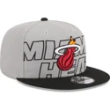 cappelli-piatta-grigio-snapback-9fifty-draft-edition-2023-dei-miami-heat-nba-di-new-era