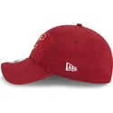 gorra-curva-roja-ajustable-9twenty-draft-edition-2023-de-cleveland-cavaliers-nba-de-new-era