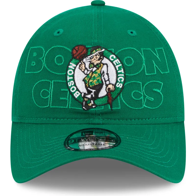 gron-justerbar-kurvet-kasket-9twenty-draft-edition-2023-fra-boston-celtics-nba-fra-new-era