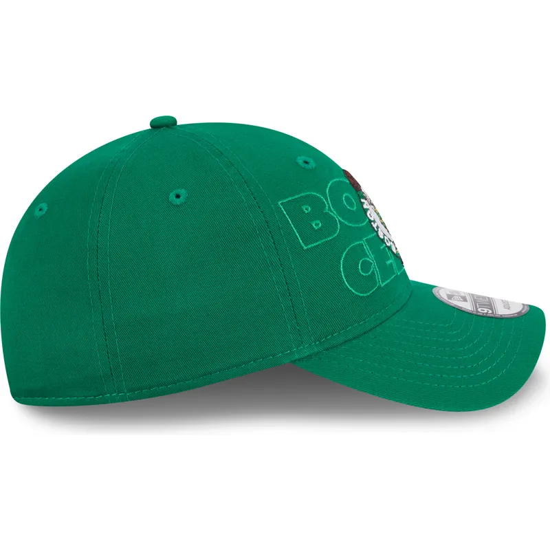 cappellino-curvo-verde-regolabile-9twenty-draft-edition-2023-dei-boston-celtics-nba-di-new-era