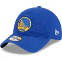 cappello-curvo-blu-regolabile-9twenty-draft-edition-2023-dei-golden-state-warriors-nba-di-new-era