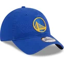 niebieska-regulowana-czapka-z-zakrzywionym-daszkiem-9twenty-draft-edition-2023-golden-state-warriors-nba-new-era