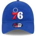 cappelli-curva-blu-cinghia-regolabile-9twenty-draft-edition-2023-dei-philadelphia-76ers-nba-di-new-era
