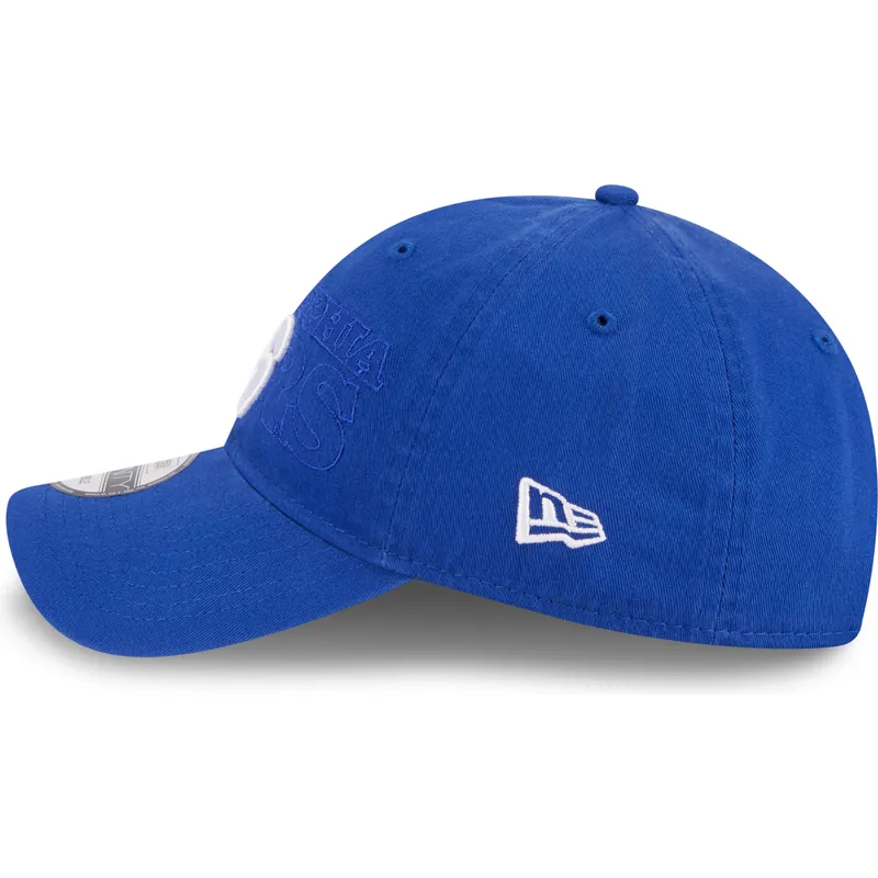 cappelli-curva-blu-cinghia-regolabile-9twenty-draft-edition-2023-dei-philadelphia-76ers-nba-di-new-era