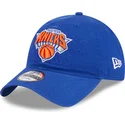 blaue-verstellbare-curved-cap-9twenty-draft-edition-2023-der-new-york-knicks-nba-von-new-era