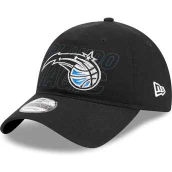 Sort justerbar kurvet kasket 9TWENTY Draft Edition 2023 fra Orlando Magic NBA fra New Era