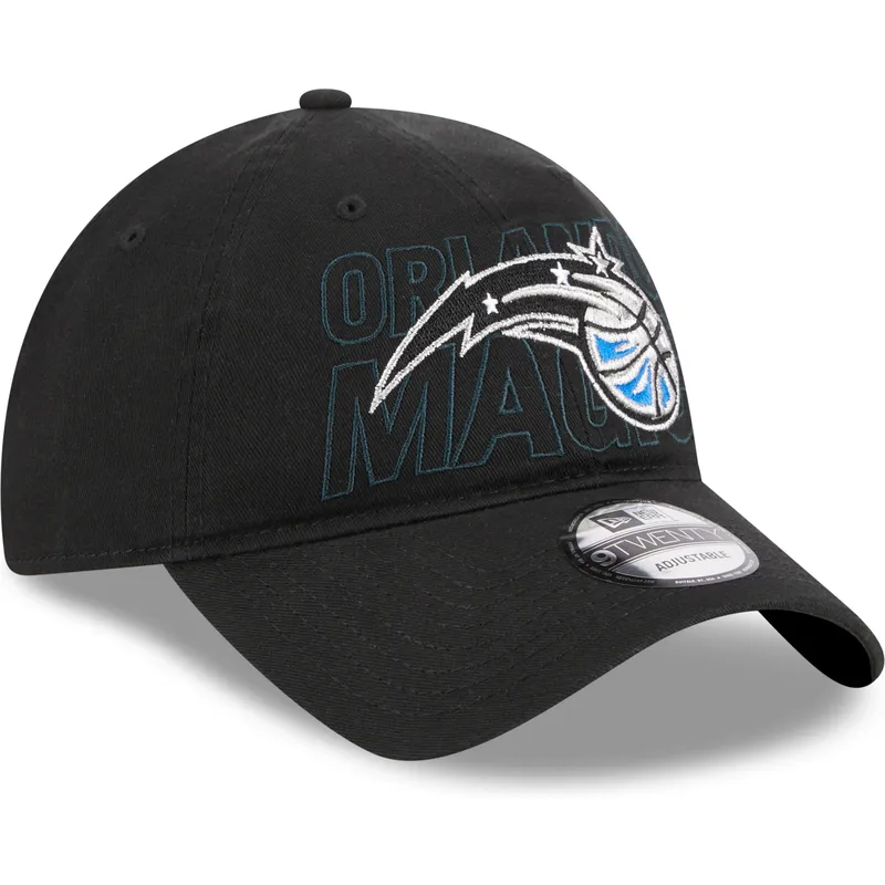 sort-justerbar-kurvet-kasket-9twenty-draft-edition-2023-fra-orlando-magic-nba-fra-new-era