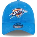 cappellino-curvo-blu-regolabile-9twenty-draft-edition-2023-di-oklahoma-city-thunder-nba-di-new-era