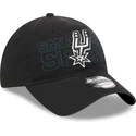 cappellino-curvo-nero-regolabile-9twenty-draft-edition-2023-dei-san-antonio-spurs-nba-di-new-era
