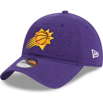 Fioletowa zakrzywiona czapka z regulacją 9TWENTY Draft Edition 2023 Phoenix Suns NBA New Era