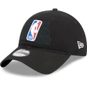 cappellino-curvo-nero-regolabile-9twenty-draft-edition-2023-di-nba-di-new-era