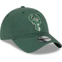 gorra-curva-verde-ajustable-9twenty-draft-edition-2023-de-milwaukee-bucks-nba-de-new-era