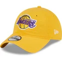 cappelli-curva-giallo-cinghia-regolabile-9twenty-draft-edition-2023-dei-los-angeles-lakers-nba-di-new-era