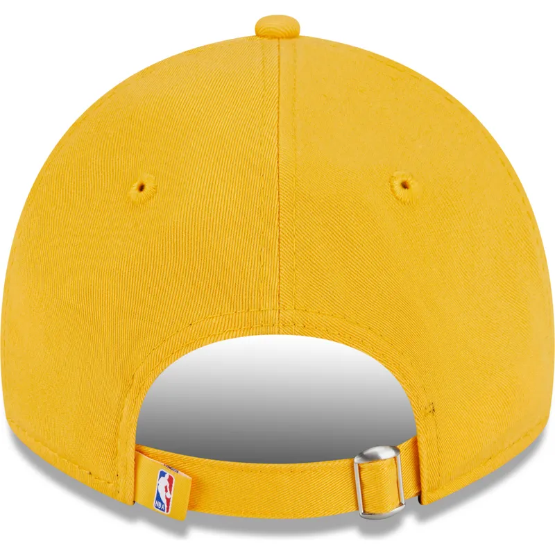 cappelli-curva-giallo-cinghia-regolabile-9twenty-draft-edition-2023-dei-los-angeles-lakers-nba-di-new-era