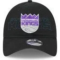 cappellino-curvo-nero-regolabile-9twenty-draft-edition-2023-dei-sacramento-kings-nba-di-new-era
