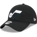 gorra-curva-negra-ajustable-9twenty-draft-edition-2023-de-utah-jazz-nba-de-new-era