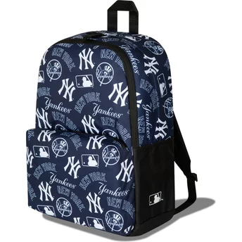 New Era Multi Stadium All Over Print New York Yankees MLB Navy Blue Backpack
