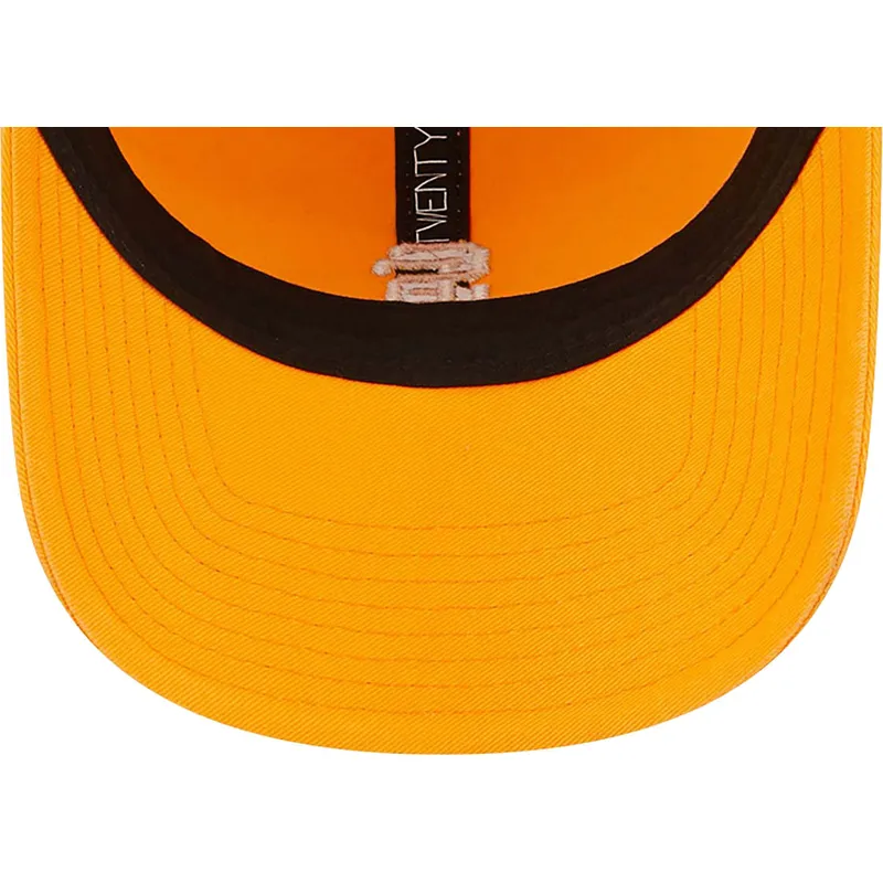 cappellino-visiera-curva-arancione-regolabile-9twenty-mini-logo-di-san-francisco-giants-mlb-di-new-era