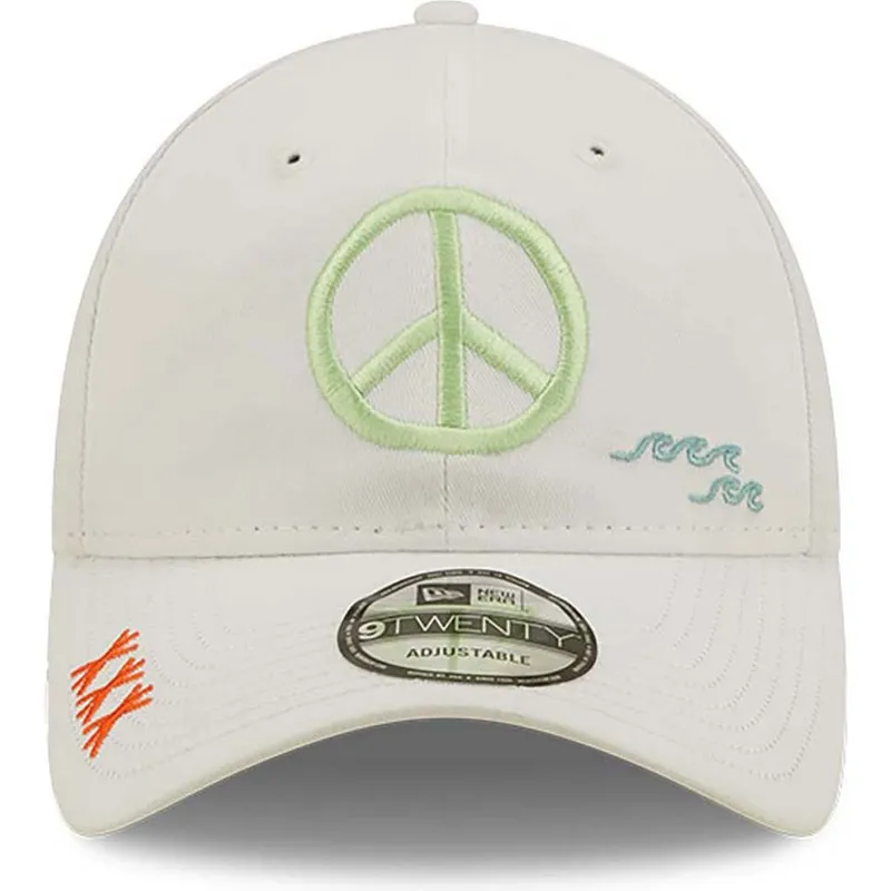 cappelli-curva-bianco-cinghia-regolabile-9twenty-di-new-era