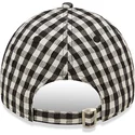 cappello-curvo-nero-regolabile-da-donna-9twenty-gingham-dei-new-york-yankees-mlb-di-new-era