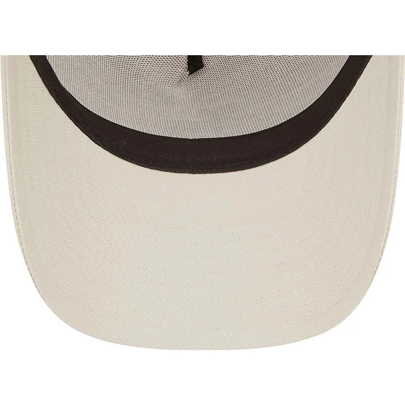 mutzen-gebogen-beige-snapback-a-frame-tech-ripstop-der-los-angeles-dodgers-mlb-von-new-era