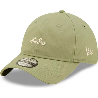Cappellino curvo verde regolabile 9TWENTY Ripstop di New Era