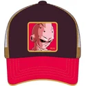 cappellino-trucker-marrone-e-rosso-kid-buu-kid2-dragon-ball-di-capslab
