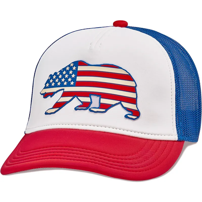 gorra-trucker-blanca-azul-y-roja-snapback-california-bear-riptide-valin-de-american-needle