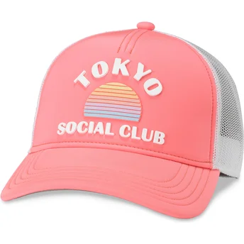 Svart och vit trucker-keps snapback Tokyo Social Club...