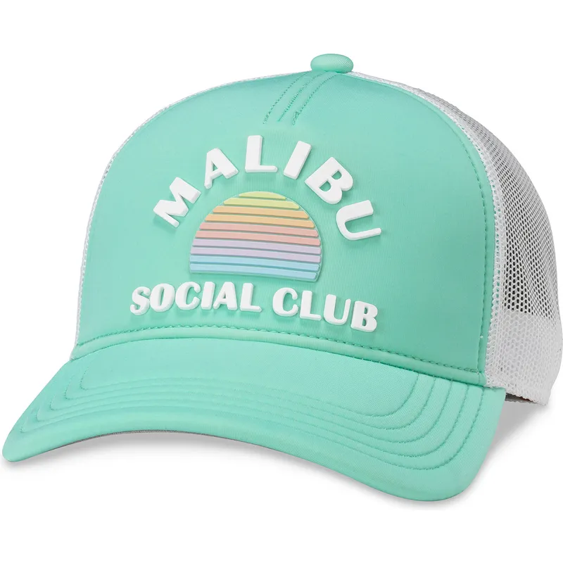 gron-og-hvid-trucker-snapback-kasket-malibu-social-club-riptide-valin-fra-american-needle
