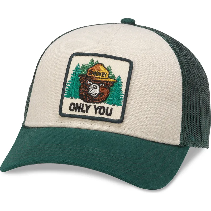 cappellino-trucker-beige-e-verde-snapback-smokey-bear-valin-di-american-needle