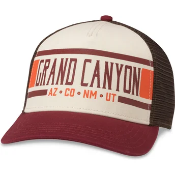 Gorra trucker beige og brun snapback Grand Canyon National Park Sinclair fra American Needle