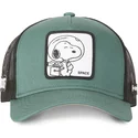 cappellino-trucker-verde-snoopy-space-sp2-peanuts-di-capslab