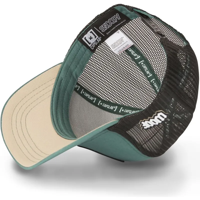 cappelli-curva-verde-snapback-snoopy-arachidi-di-capslab