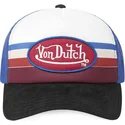 casquette-trucker-bleue-rouge-et-noire-ban-blu-von-dutch