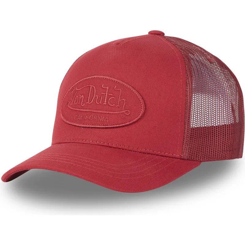 cappelli-curva-rosso-snapback-di-von-dutch