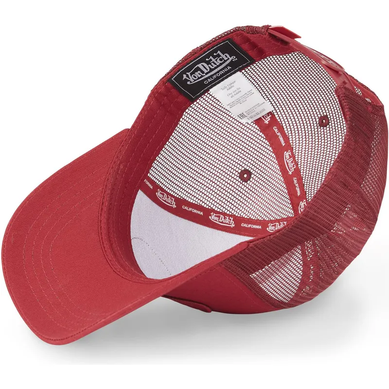 cappelli-curva-rosso-snapback-di-von-dutch